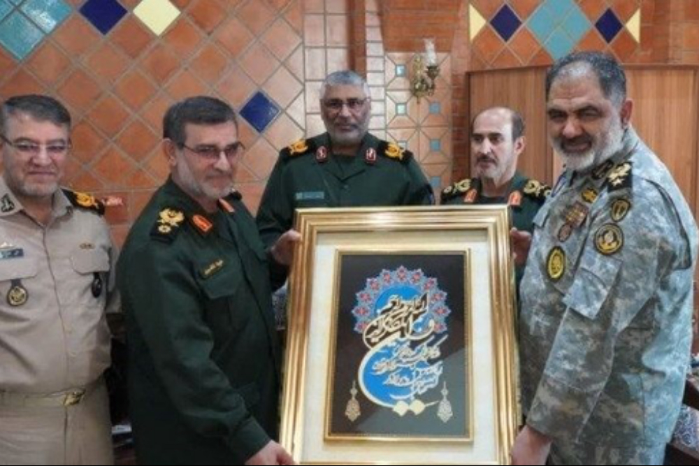 پیام دریادار ایرانی درپی شهادت سردار تنگسیری