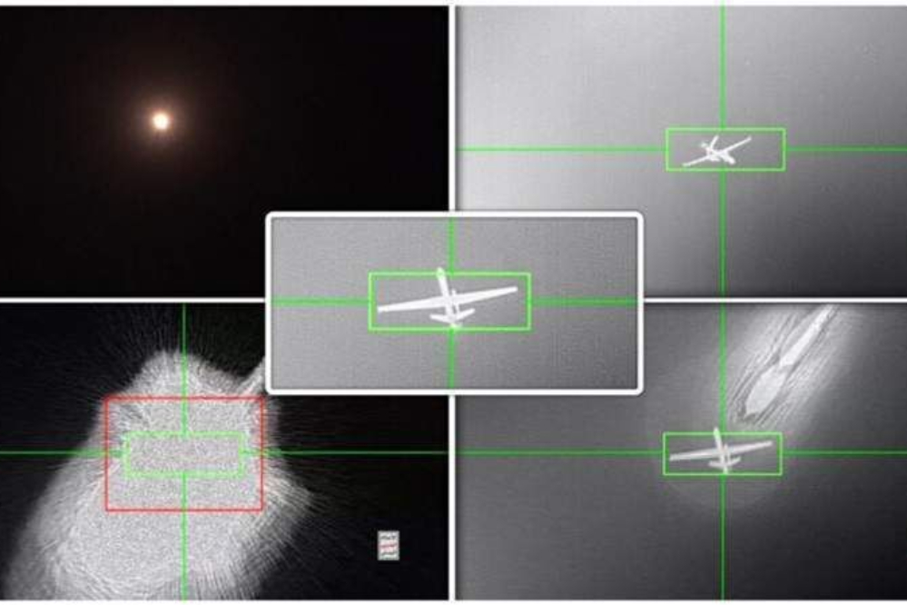 انهدام پهپاد دشمن توسط سامانه پدافندی غرب کشور