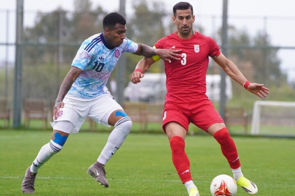 بازگشت تیم ملی فوتبال به ایران