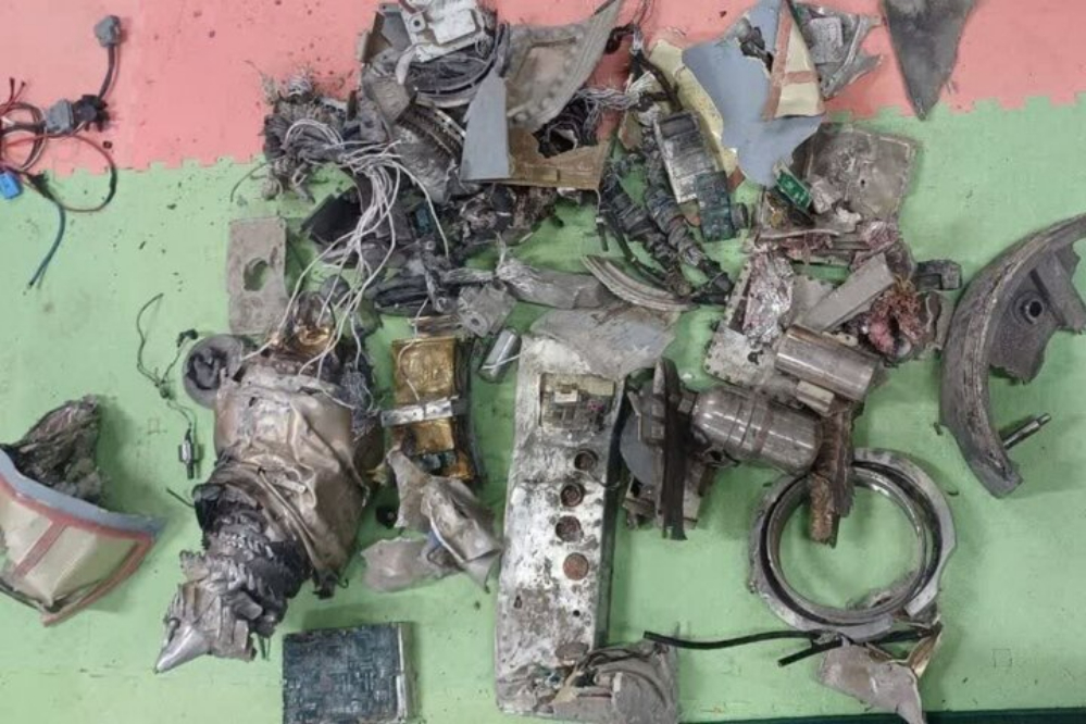 سپاه: یک فروند موشک کروز«جی اس اس ام» در بویین زهرا منهدم شد