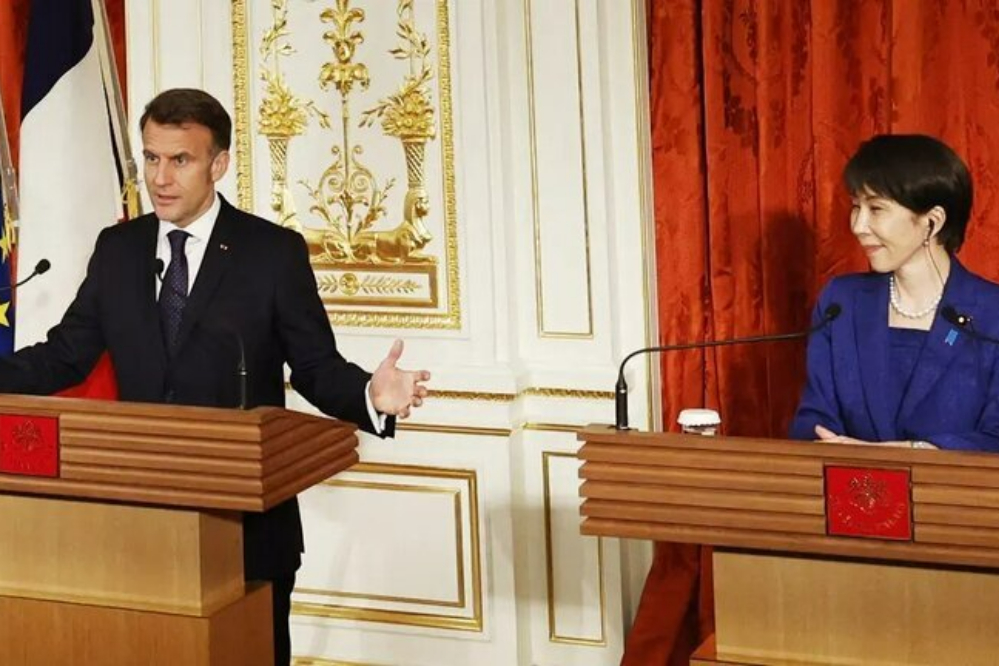 فرانسه و ژاپن اعلامیه همکاری در حوزه انرژی هسته‌ای امضا کردند