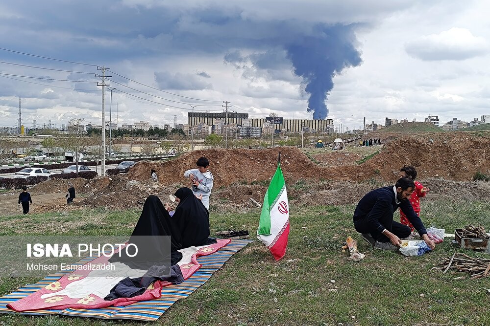 گزارش تصویری| روز طبیعت در مشهد زیر بمباران