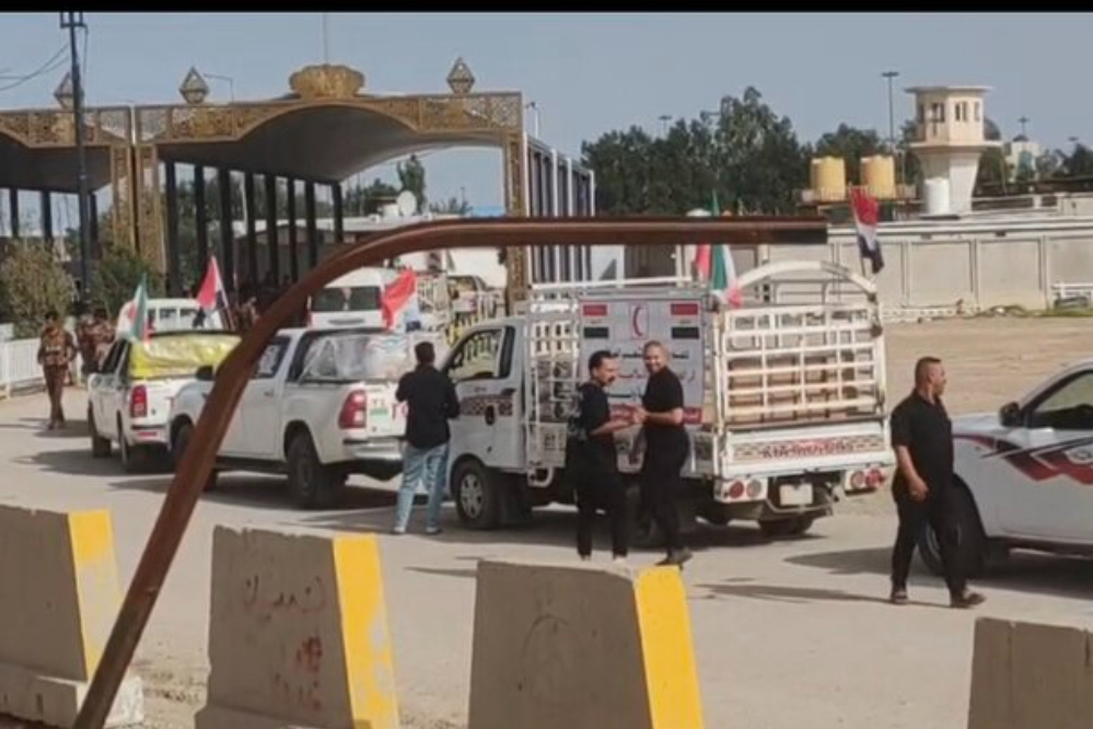 دومین محموله کمک‌های مردم عراق در شرایط جنگی وارد کشورمان شد
