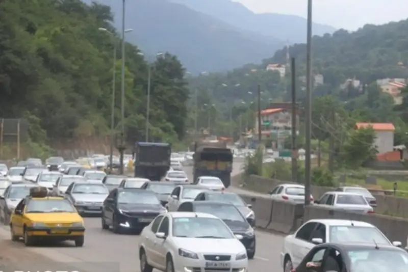 ترافیک سنگین در محورهای منتهی به تهران در روزهای پایانی تعطیلات