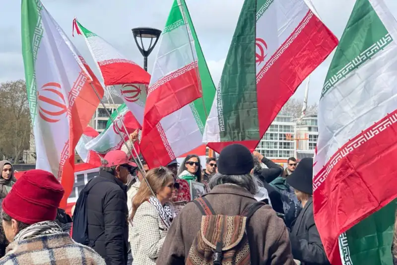 برگزاری تجمع ضدجنگ در قلب لندن