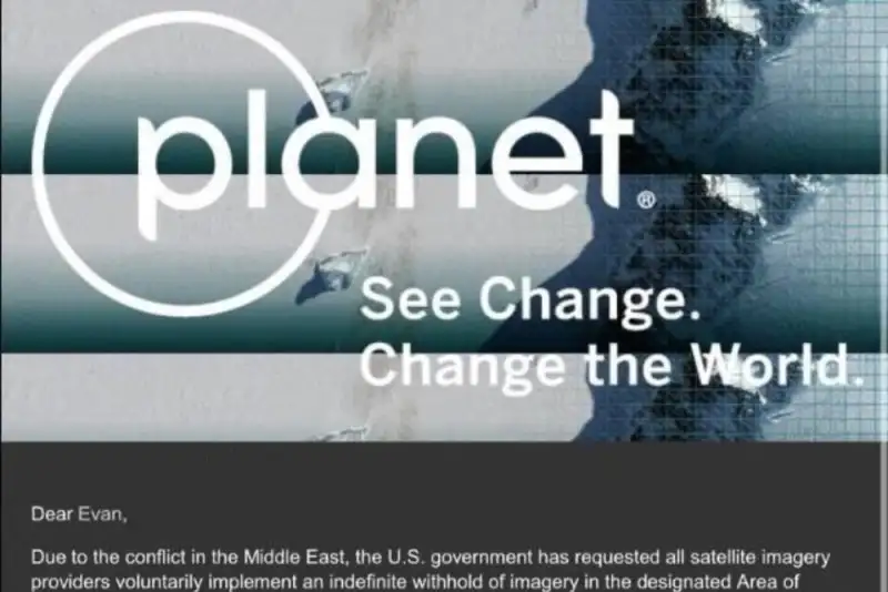 سانسور ضربات موشکی ایران، به درخواست ترامپ: تصاویر ماهواره‌ای منتشر نشود