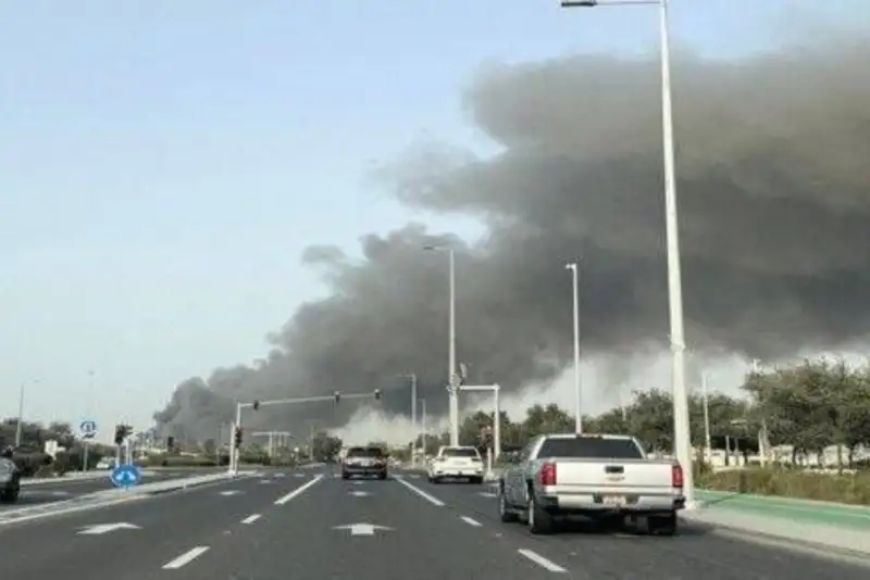 وقوع چند حریق در تاسیسات پتروشیمی ابوظبی