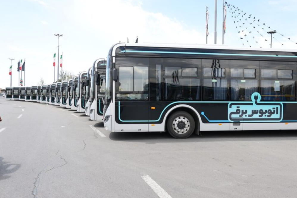 رونمایی از 50 اتوبوس برقی جدید در پایتخت