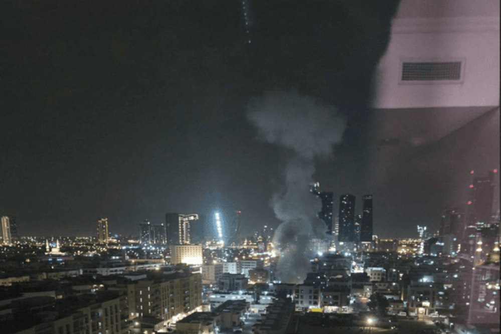 حملات هوایی به منافع آمریکا در امارات