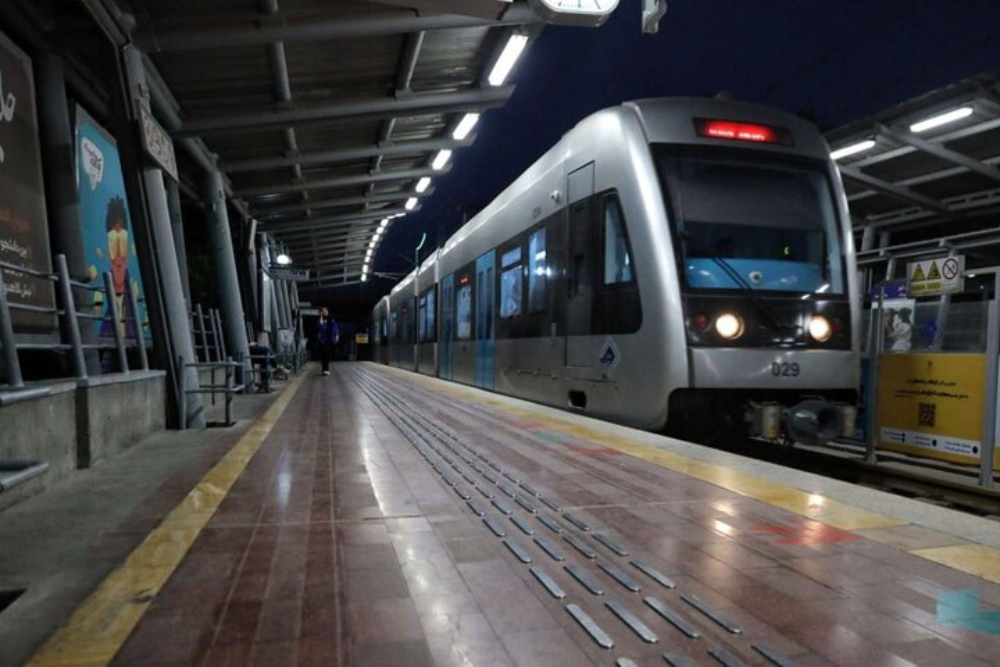 برنامه فعالیت متروی مشهد تغییر کرد