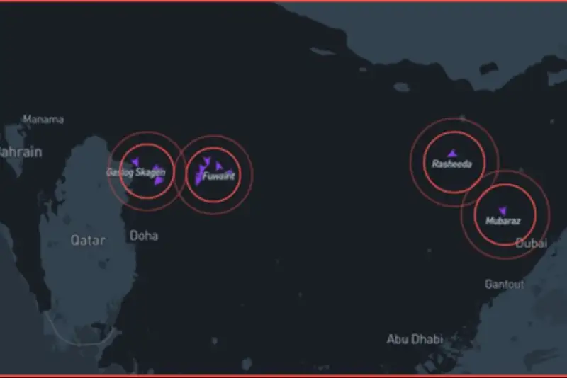 کپلر: 15 کشتی حامل ال‌ان‌جی در خلیج فارس گیر افتاده‌اند