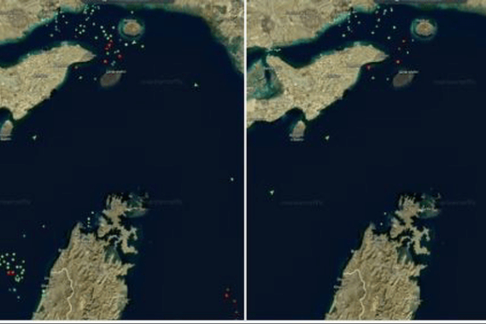 تنگه هرمز دوباره بسته شد