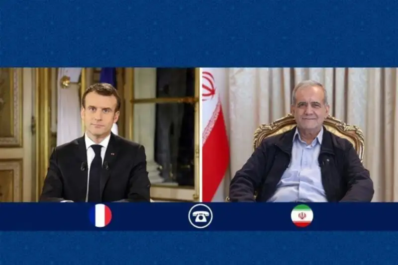 پزشکیان به مکرون: آتش‌بس در لبنان یکی از شروط طرح 10 ماده‌ای ایران است