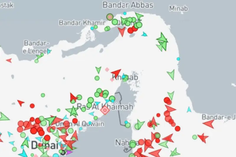 تردد در تنگه هرمز مانند قبل از آتش بس است