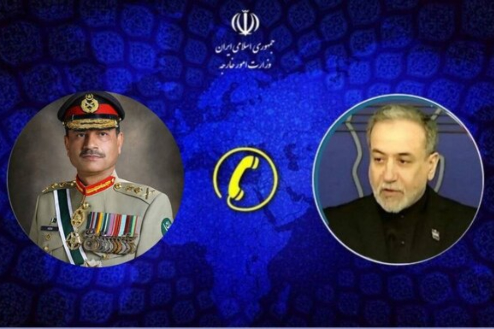 אראגצ'י דן בהפרות הפסקת האש באיראן ובלבנון עם מפקד צבא פקיסטן