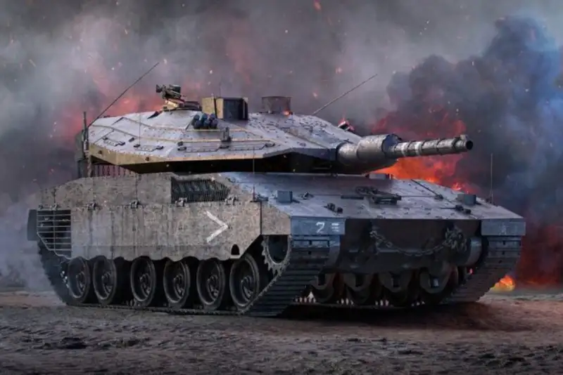 ادامه درگیری‌ها در جنوب لبنان؛ مرکاوای ارتش اسرائیل هدف رزمندگان حزب‌الله