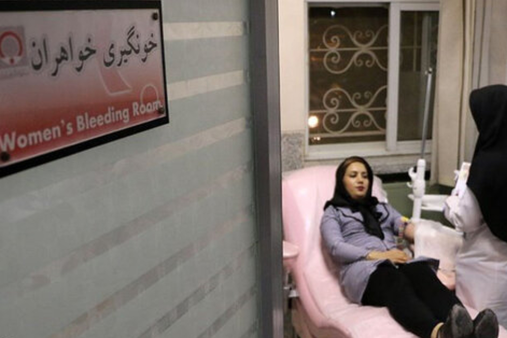 افزایش 79.5 درصدی اهدای خون زنان در جنگ رمضان