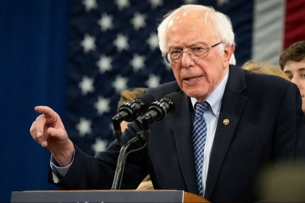 سندرز: ادامه تأمین مالی اقدامات نظامی اسرائیل غیرقابل قبول است