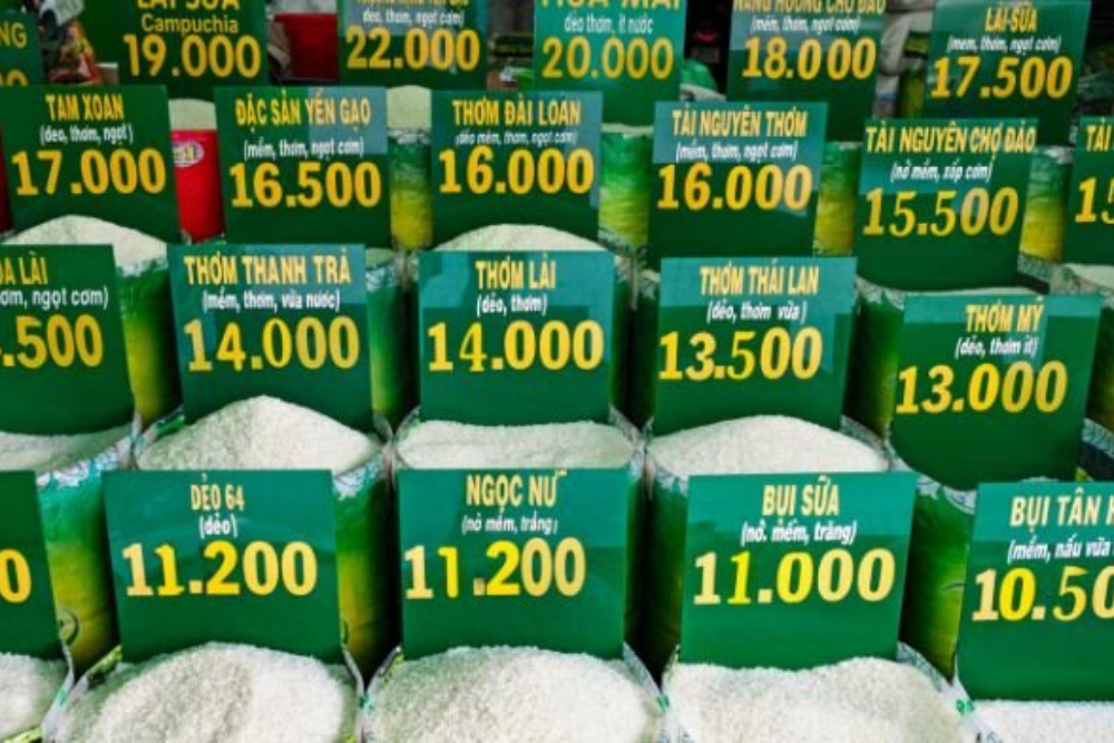 قیمت برنج در آسیا افزایش یافت