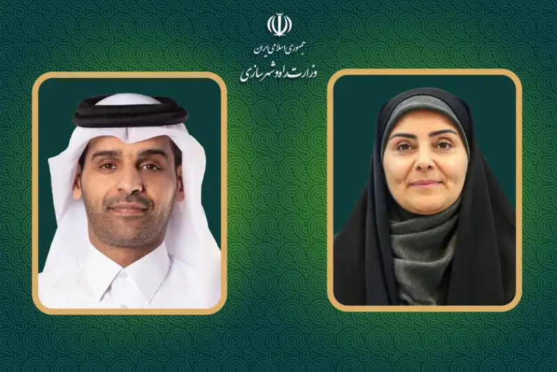 آغاز دوباره همکاری محور گفتگوی تلفنی وزیر راه و شهرسازی با همتای قطری خود