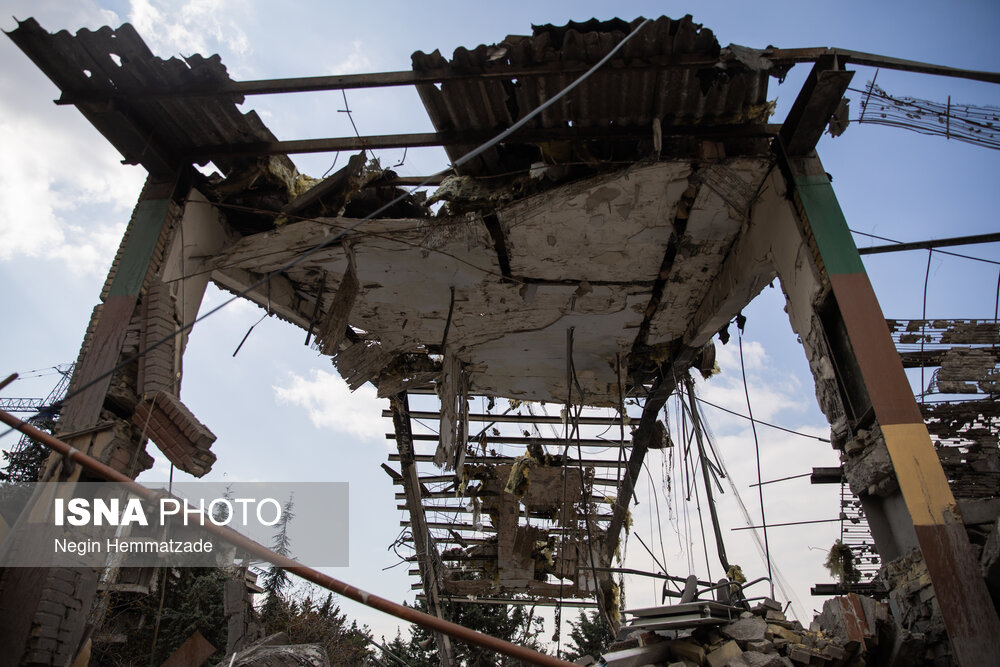 گزارش تصویری | خسارات ناشی از تجاوز آمریکایی، صهیونی به سازمان منابع طبیعی و آبخیزداری