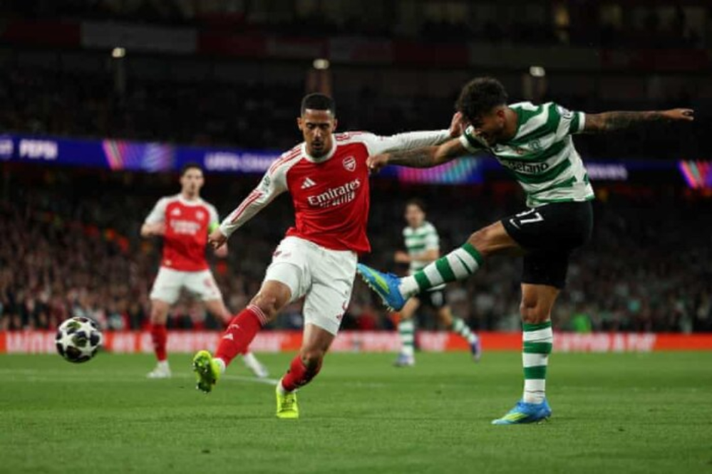 صعود آرسنال به نیمه‌نهایی لیگ قهرمانان