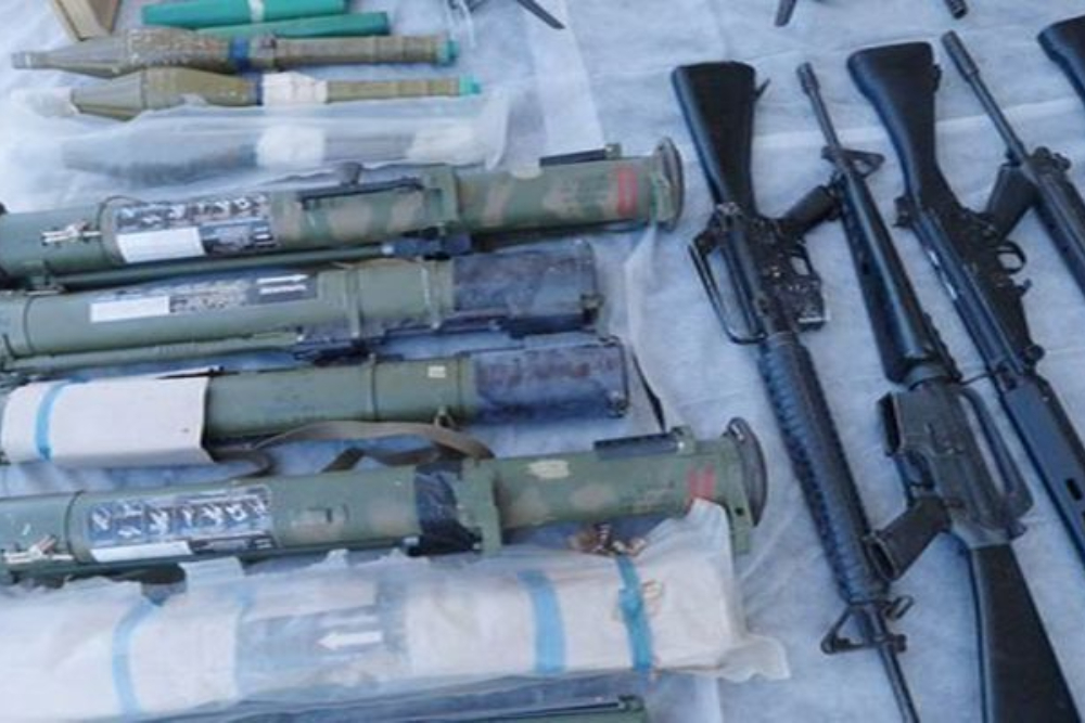 محموله مهمات نیمه‌سنگین در شهرستان هویزه کشف شد