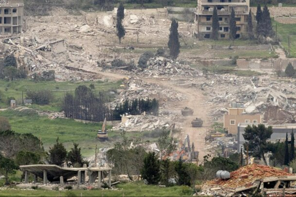 هاآرتص: تخریب‌ها در جنوب لبنان همزمان با آتش‌بس ادامه دارد