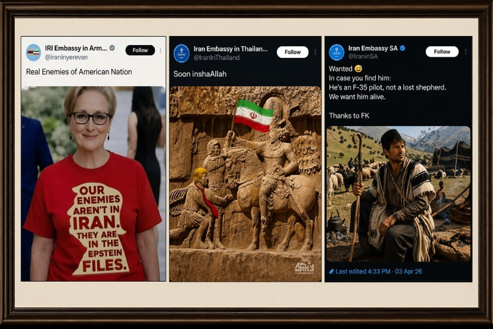 نوآوری سفارتخانه‌های میهن در میدان جنگ روایت‌ها