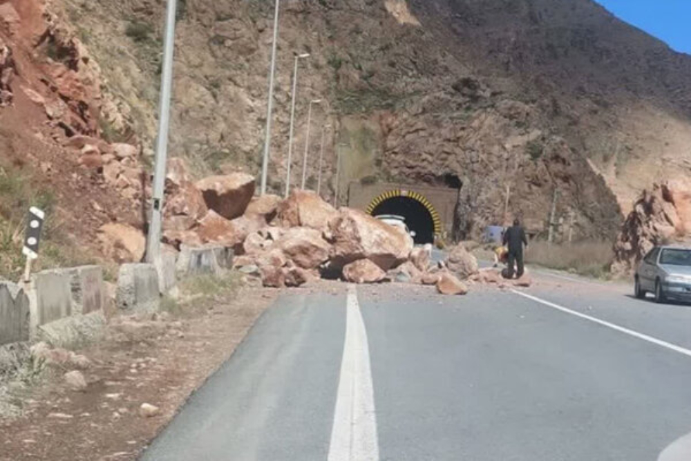 بازگشایی جاده ترانزیتی جلفا-مرند