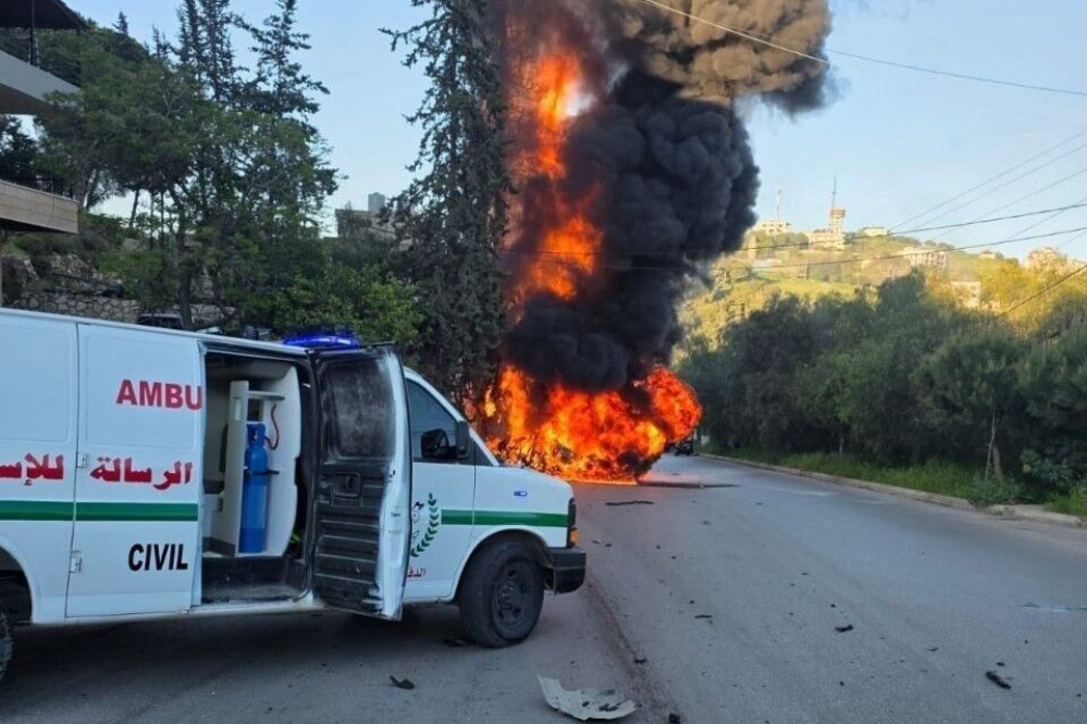 حمله هوایی به یک خودرو در جنوب لبنان