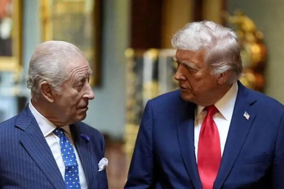 امیدواری ترامپ به همسو کردن پادشاه انگلیس با سیاست هایش