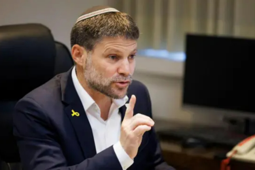 وزیر دارایی اسرائیل خواستار گسترش مرزها و اشغال غزه شد