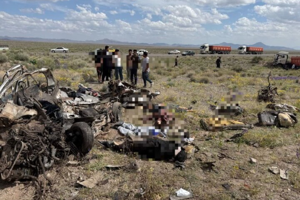 10کشته و مجروح در  حادثه محور سیرجان- کرمان