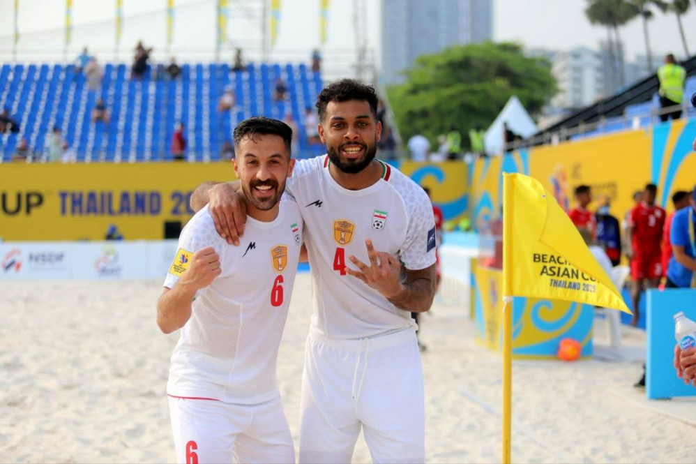 صعود فوتبال ساحلی به مرحله حذفی با عبور از عربستان