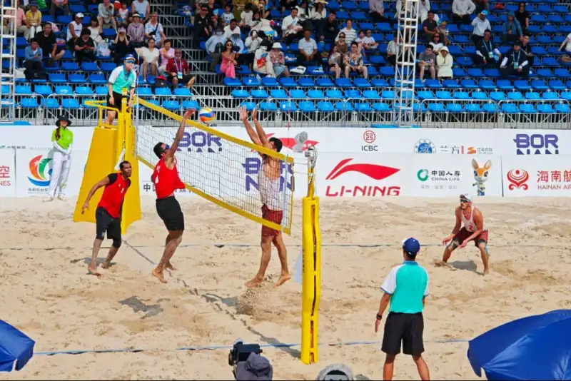 حذف تیم ملی والیبال ساحلی الف ایران از بازی‌های آسیایی