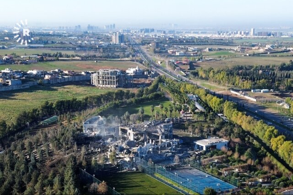 اردوگاه «سرداش» در سلیمانیه دوباره هدف حمله پهپادی قرار گرفت