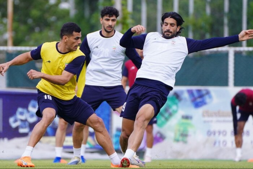 برگزاری مرحله دوم تمرینات تیم ملی فوتبال با هدایت قلعه‌نویی