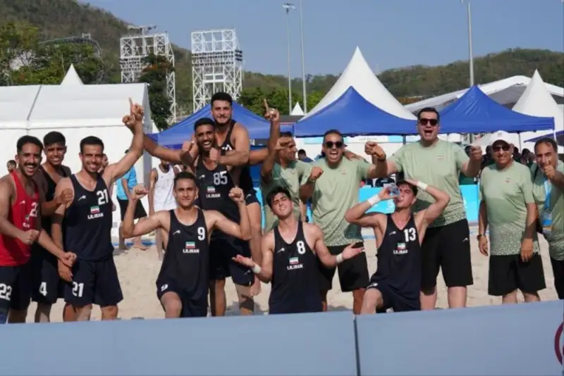 طلای بازی‌های ساحلی آسیایی به هندبال ایران رسید