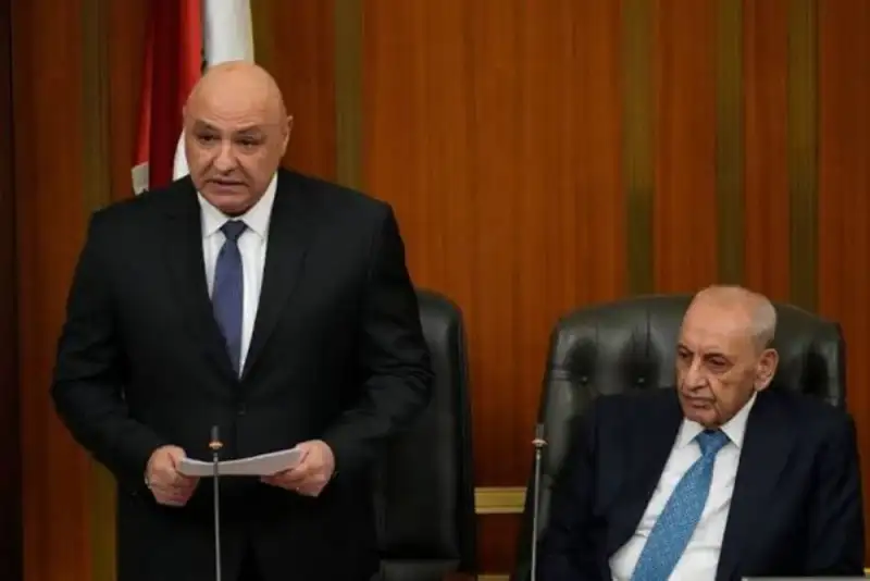 دفتر نبیه بری اظهارات رئیس‌جمهور لبنان را رد کرد