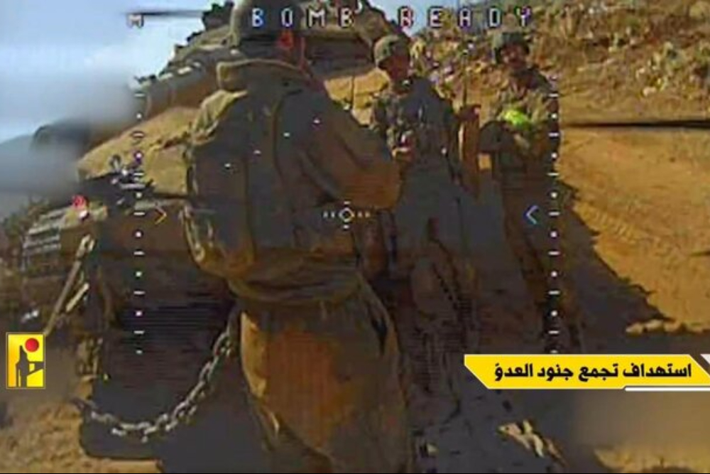 حملات پهپادی تازه حزب‌الله به تجمع نظامیان اسرائیلی در جنوب لبنان