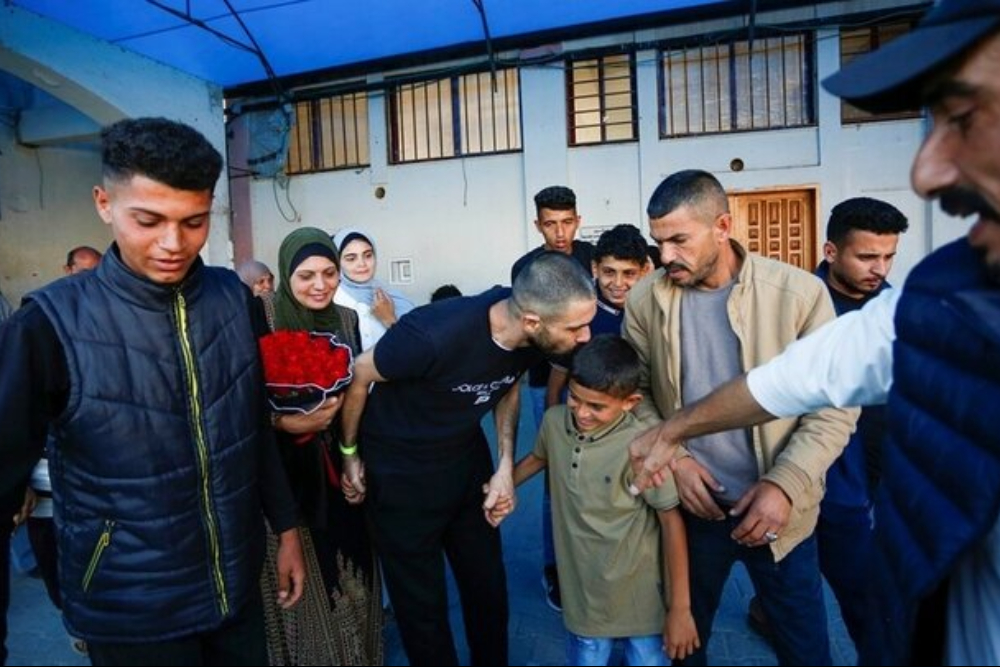 5 اسیر فلسطینی اهل نوار غزه آزاد شدند