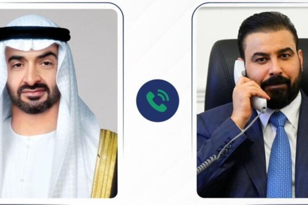 رایزنی تلفنی بن زاید و الزیدی