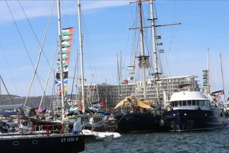 21 کشتی ناوگان «الصمود» در مسیر غزه توقیف شدند