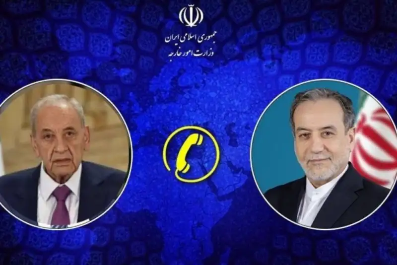 رایزنی عراقچی و رئیس پارلمان لبنان درباره لبنان و مذاکرات اسلام‌آباد