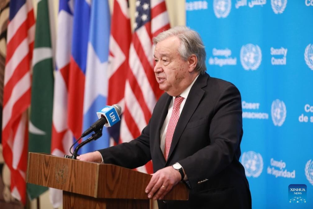 گوترش نسبت به تداوم بحران خاورمیانه هشدار داد