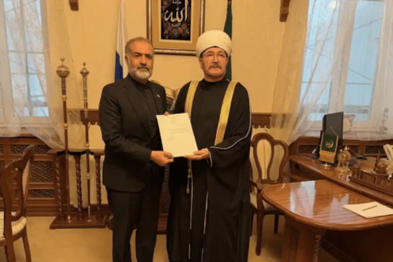 ابلاغ پیام تشکر رهبر انقلاب از شورای مفتیان فدراسیون روسیه