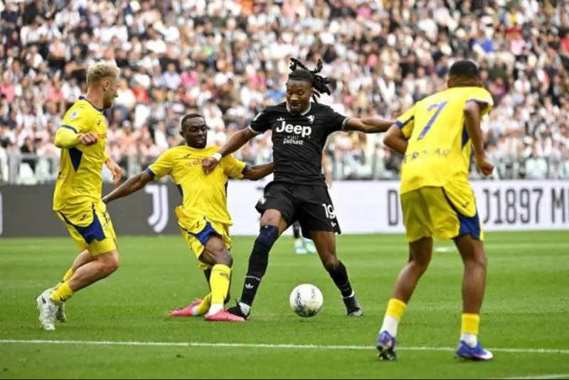 تساوی ناامیدکننده یوونتوس برابر ورونای رده‌نوزدهم