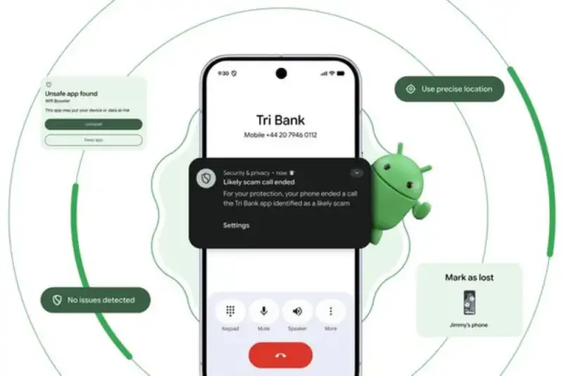 گوگل از قابلیت‌های امنیتی جدید اندروید رونمایی کرد