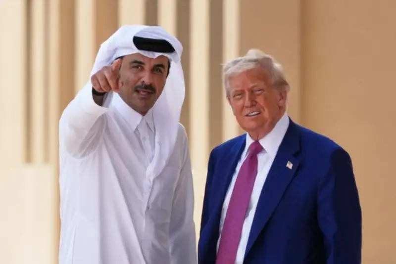 گفت‌وگوی تلفنی امیر قطر و ترامپ